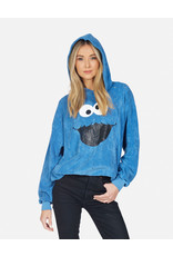 lauren moshi LM Harmony Foil Cookie Monster Hoodie