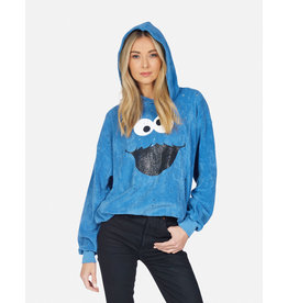 lauren moshi LM Harmony Foil Cookie Monster Hoodie