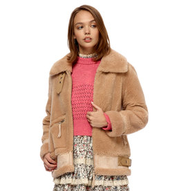 Stellah Stellah Faux Fur Boxy Coat