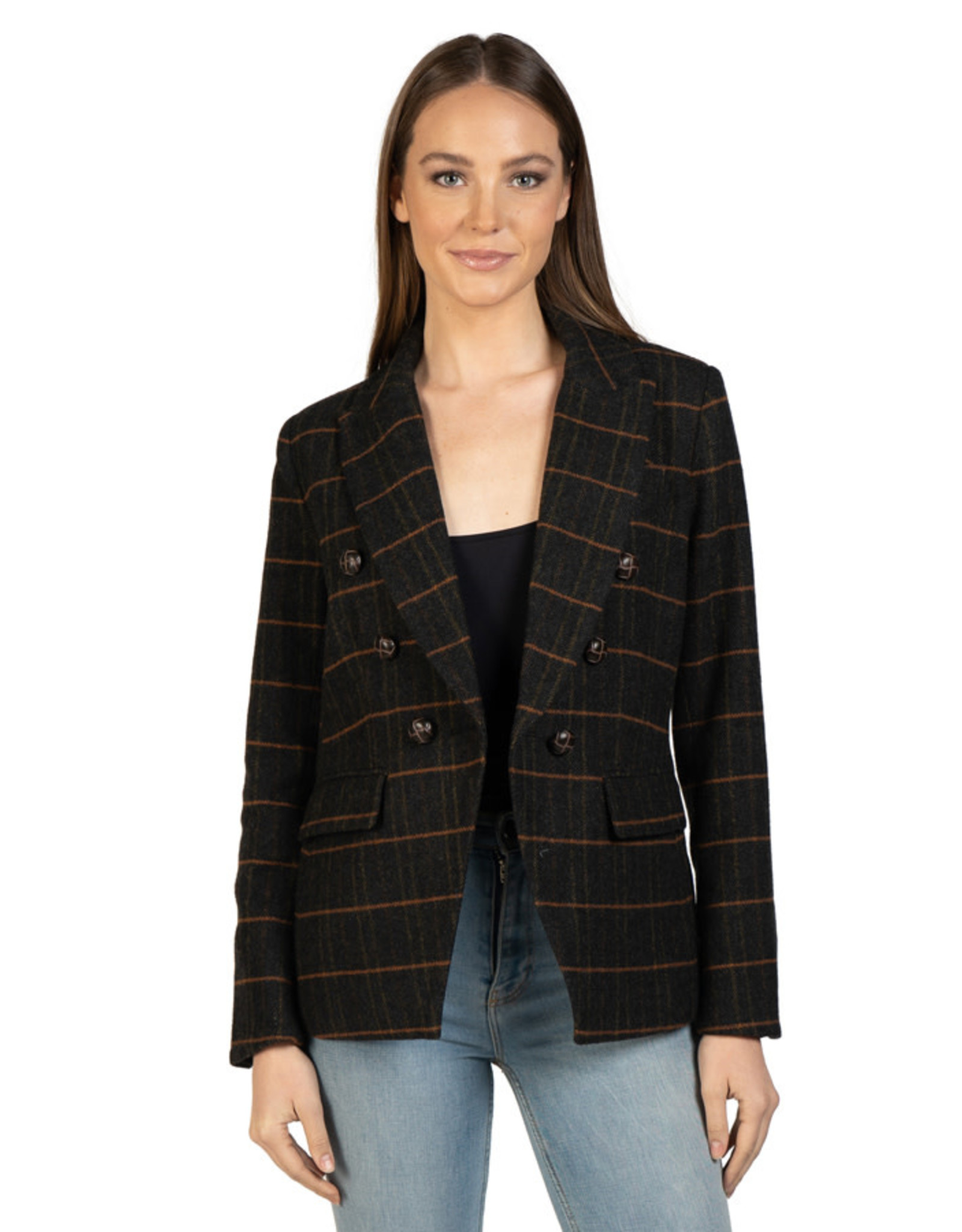 LT Plaid Stripe Blazer