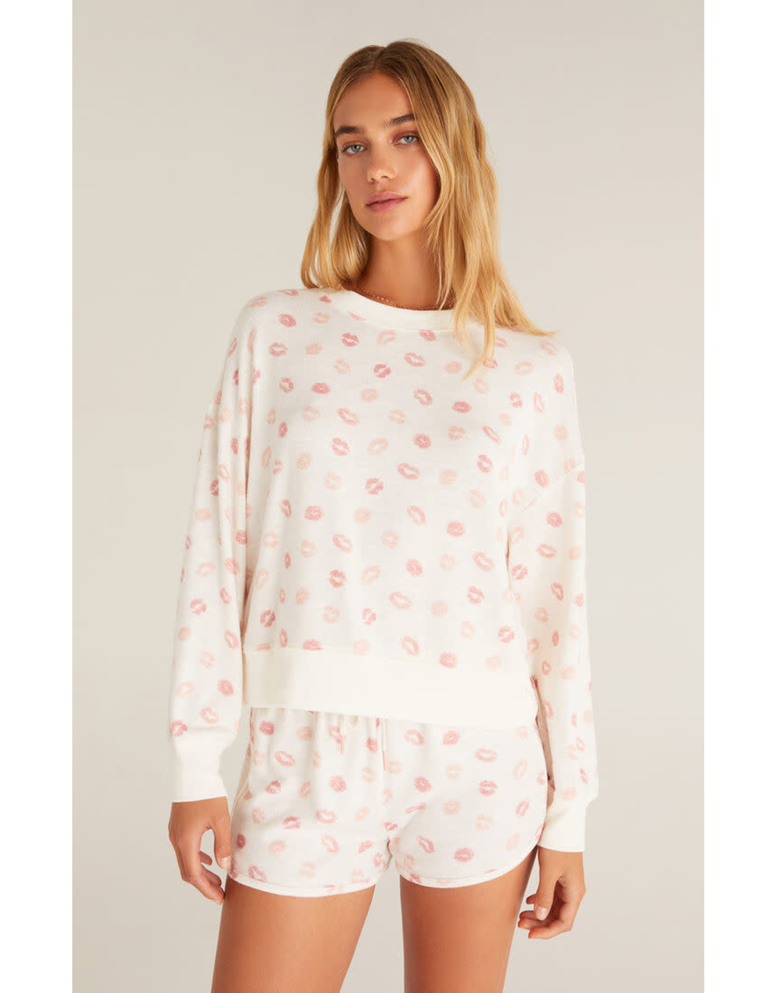Z supply ZS Elle Lip LS Top
