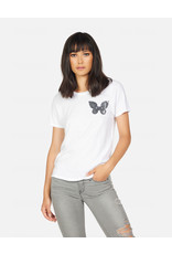 lauren moshi LM Croft Diamond Butterfly Tee