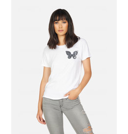 lauren moshi LM Croft Diamond Butterfly Tee