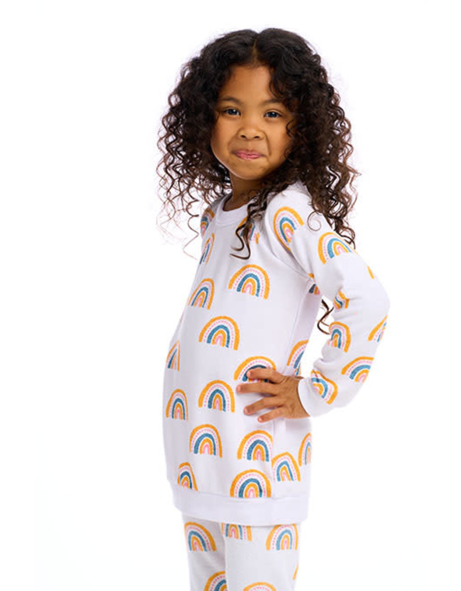 Chaser CHSR Girls Rainbow Pullover