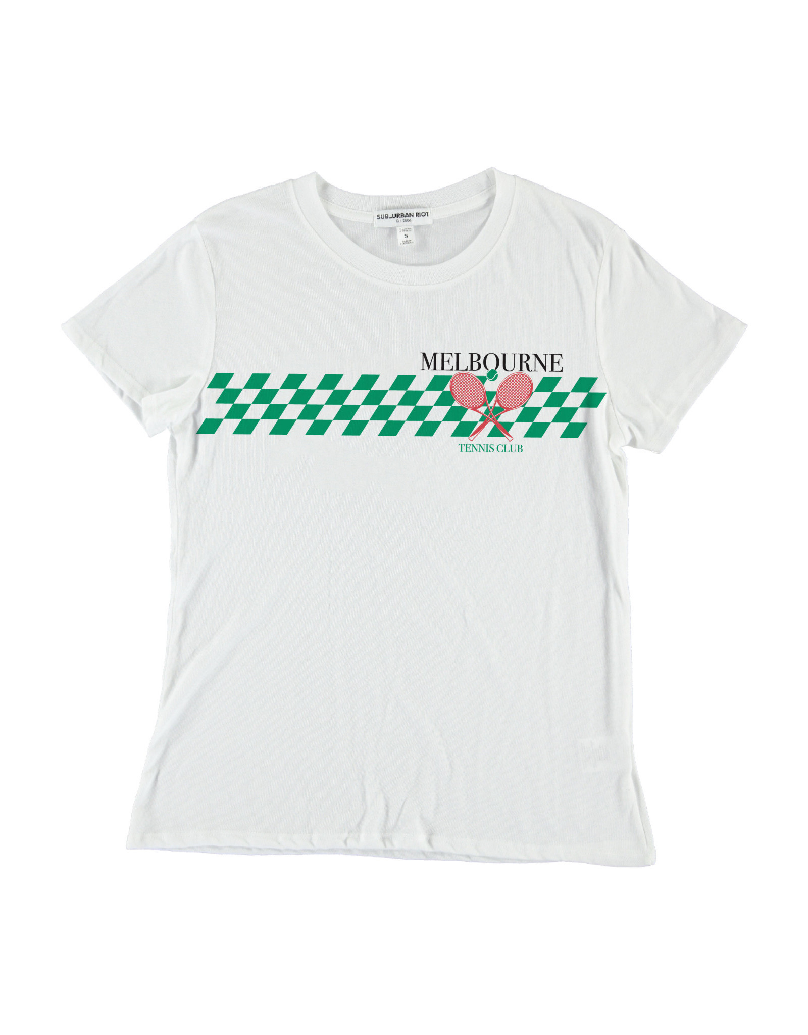 suburban riot SUR Melbourne Tennis Youth Tee