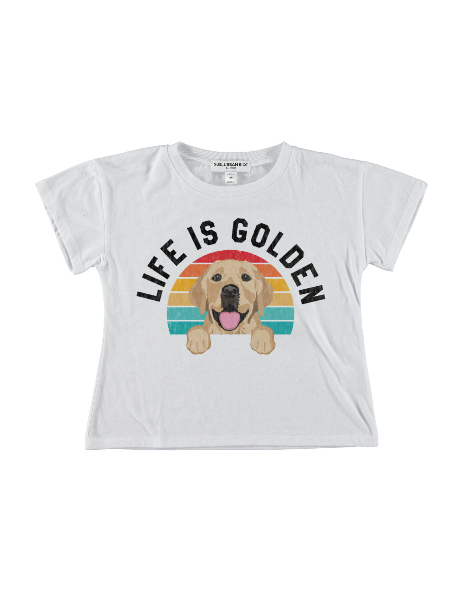 suburban riot SUR Life is Golden Youth Tee