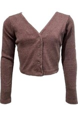 Vintage Havana VH Girls Ribbed Snap Button Cardi