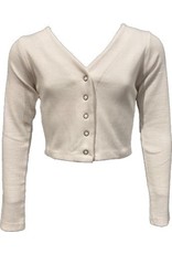 Vintage Havana VH Girls Ribbed Snap Button Cardi