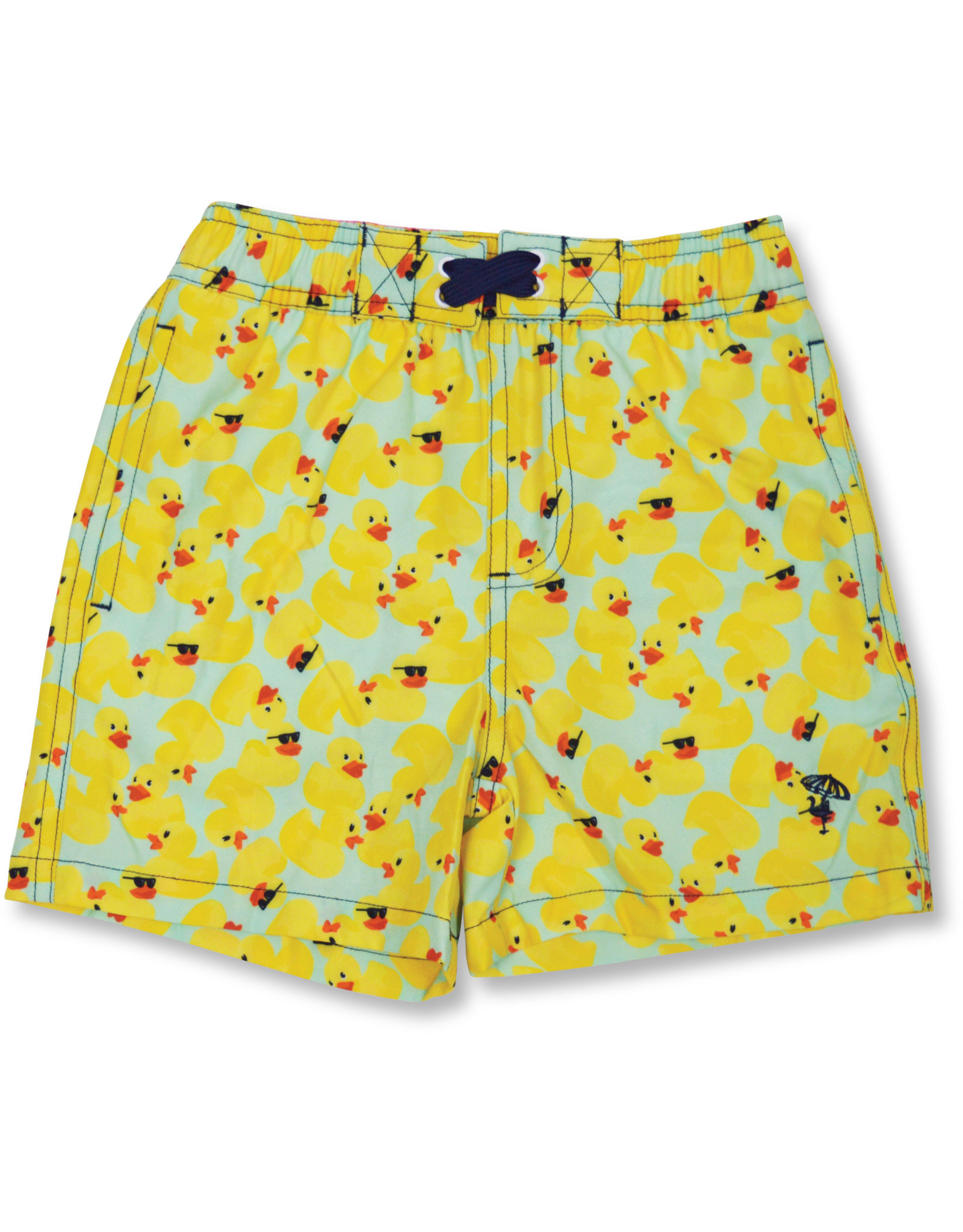 shade critters SC Boys Ditsy Ducks Swim Trunks