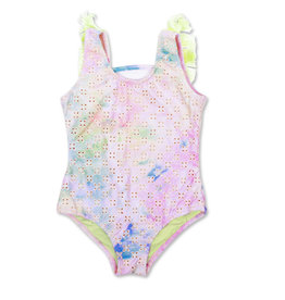 shade critters SC Girls Watercolor Eyelet Swimsuit