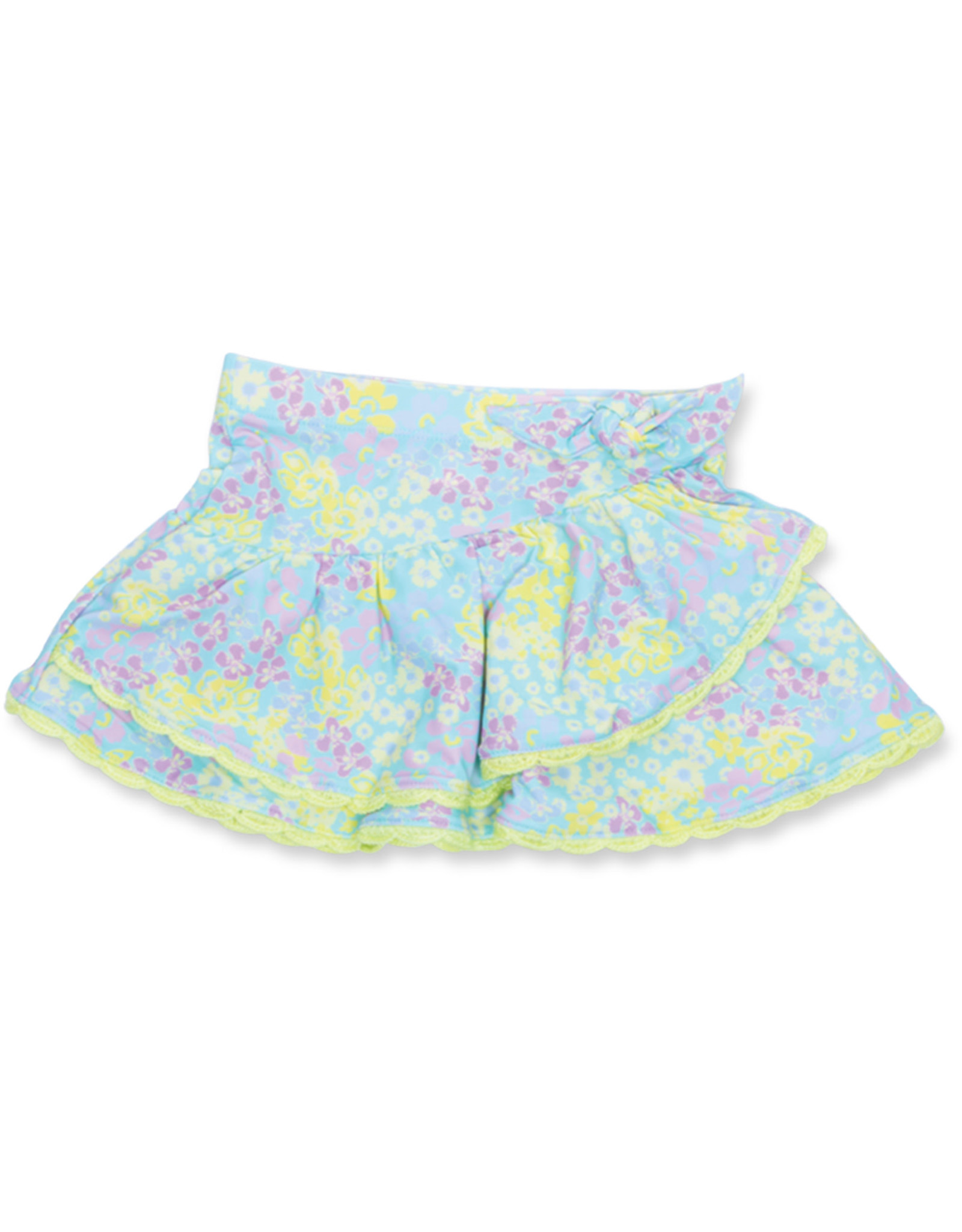 shade critters SC Girls Floral Wrap Ruffle Skirt