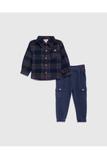 Splendid SPL Baby Boy Glacier Plaid Set