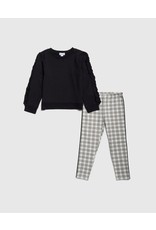 Splendid SPL Bloom Plaid Legging Set