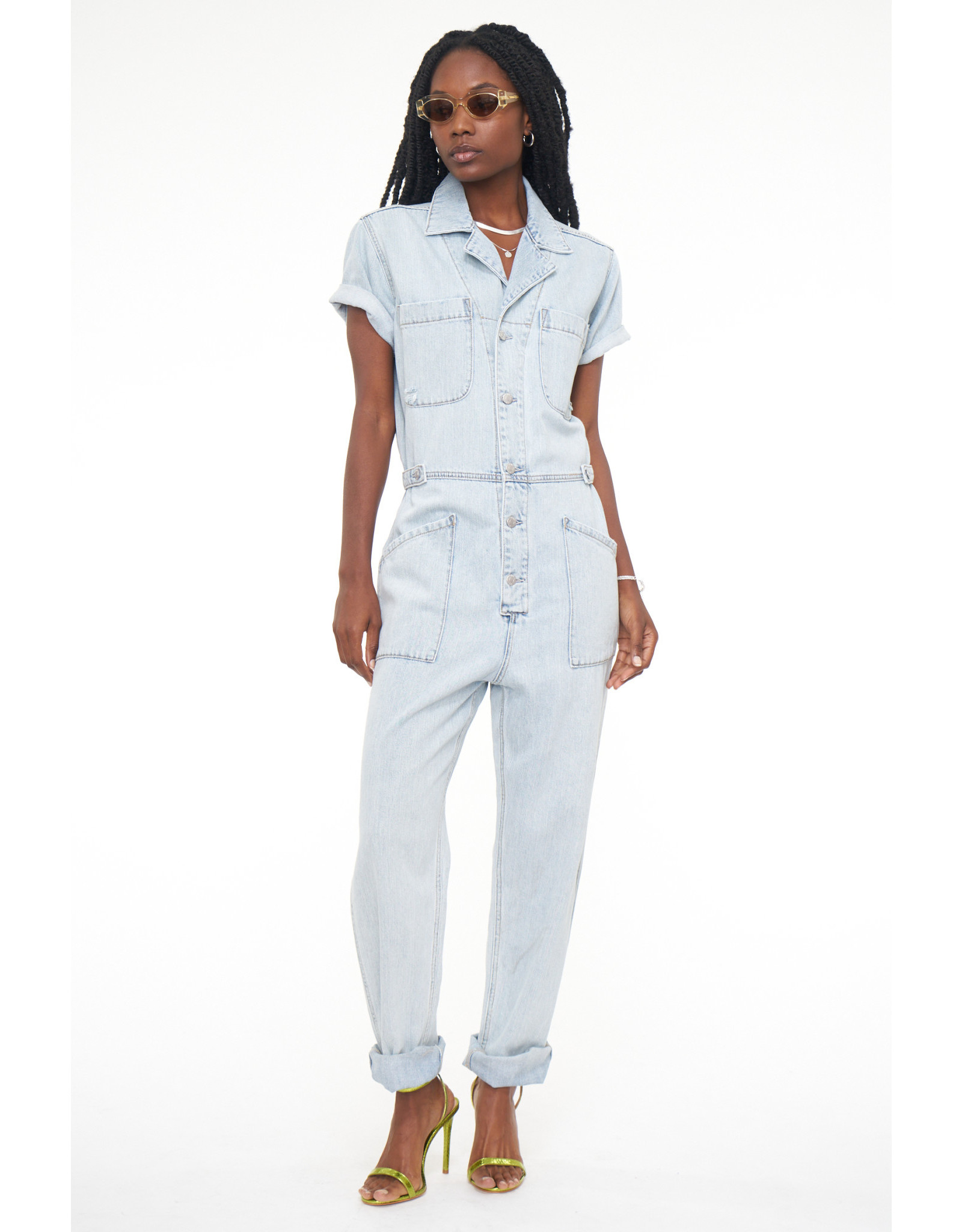 pistola Pistola Grover Denim Jumpsuit