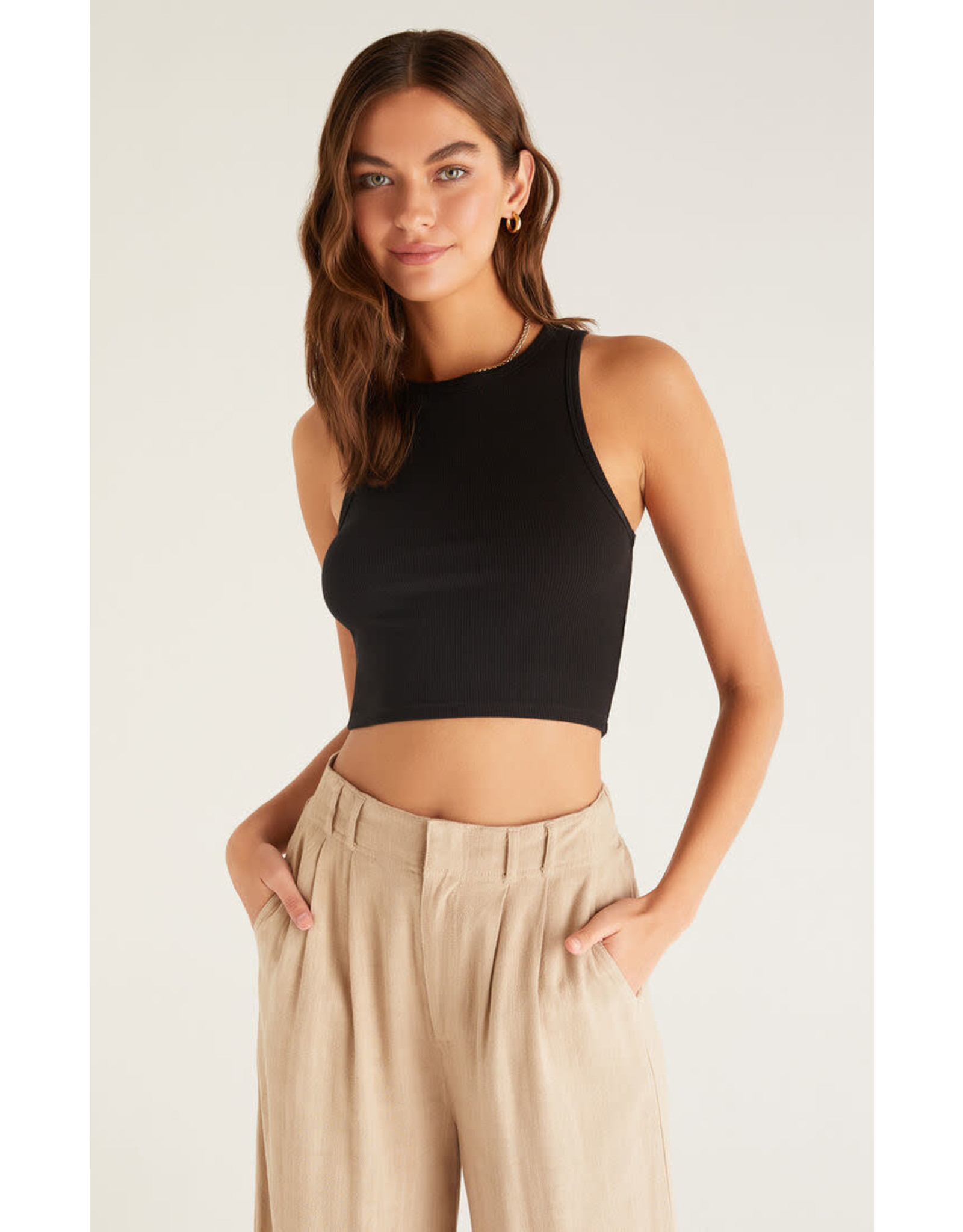 Z supply ZS Hannah Crop Rib Tank