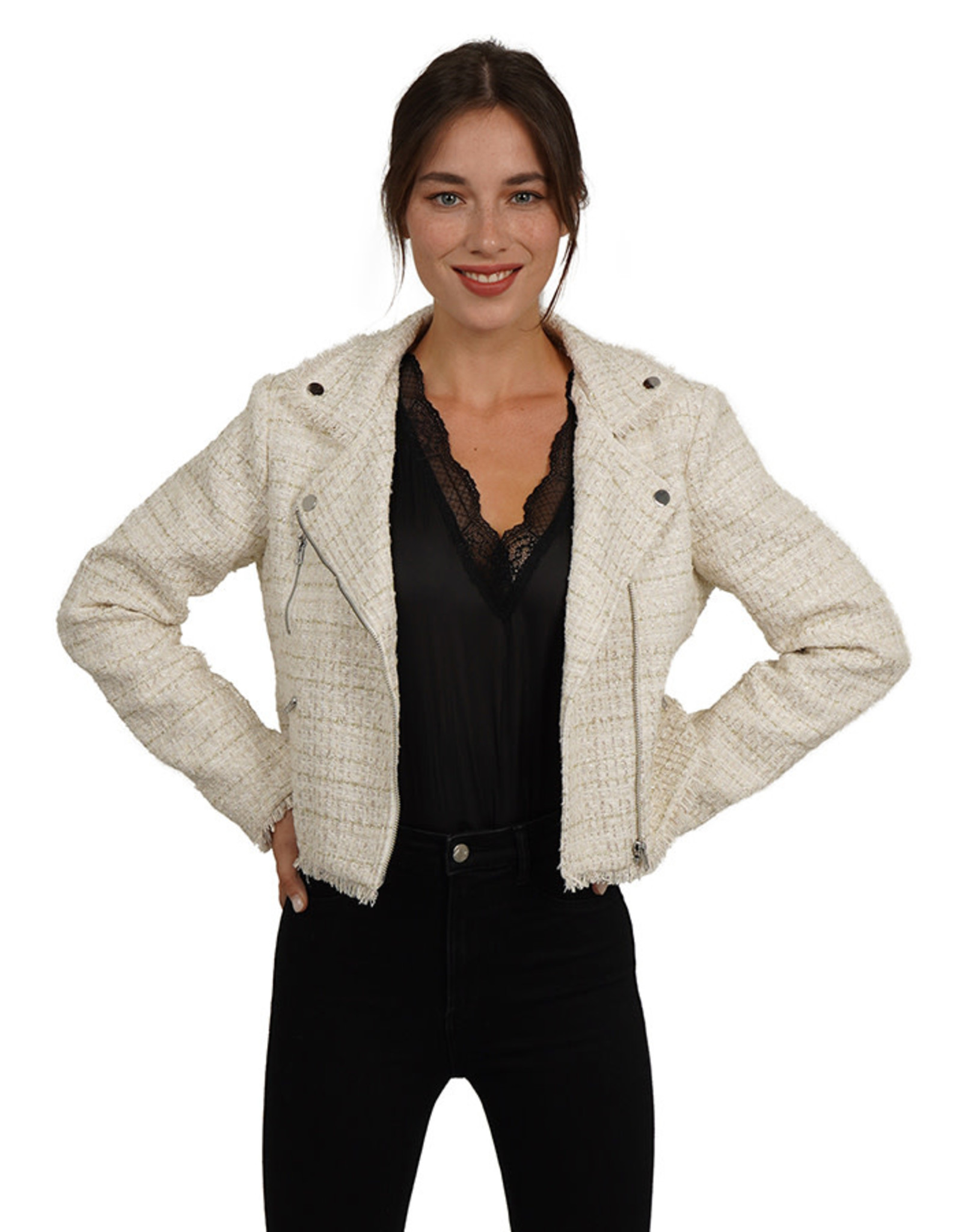 LT Boucle Moto Jacket