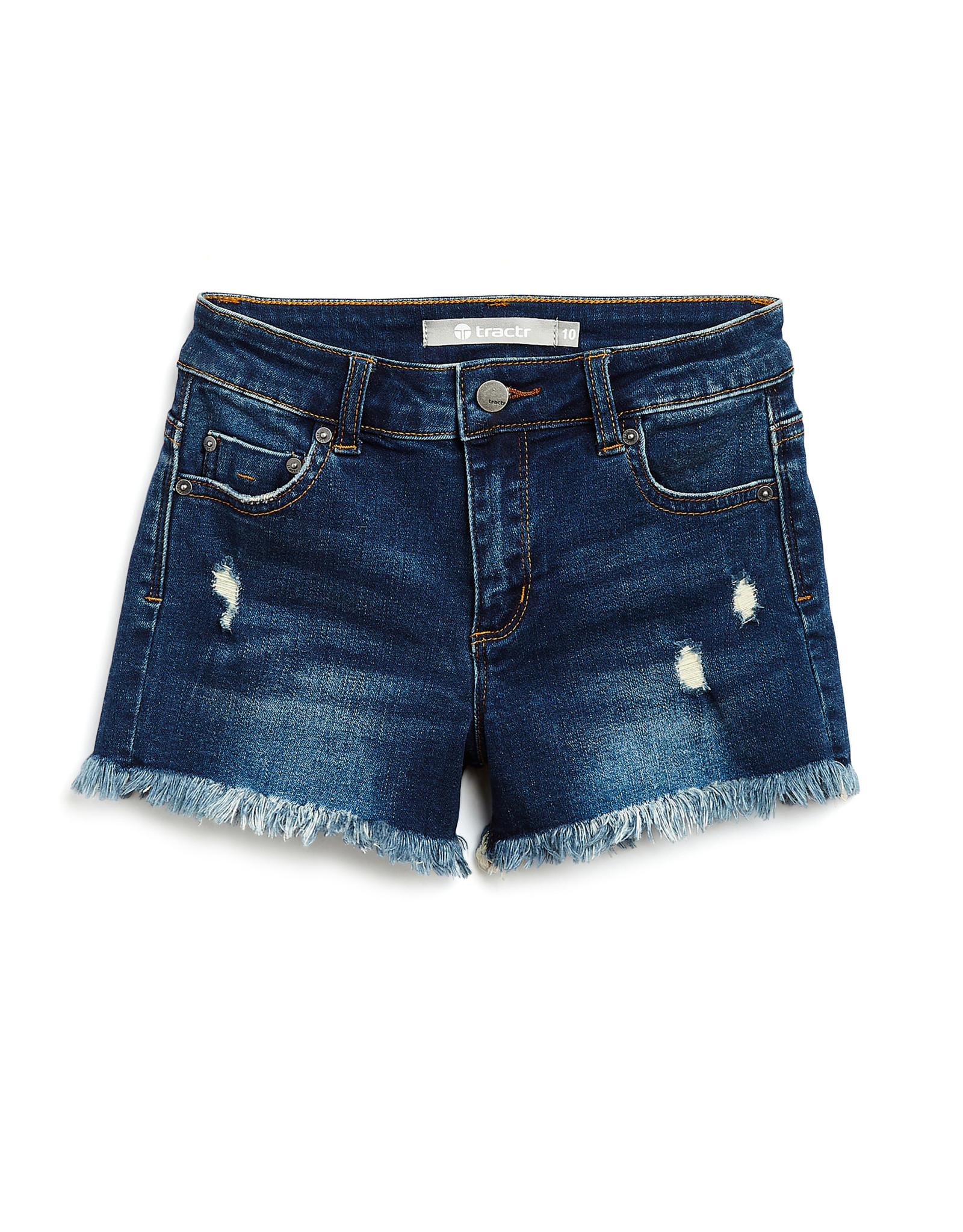 tractr Tractr Brittany 5pkt Fray Shorts