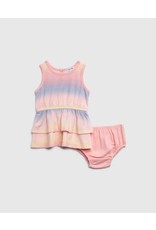 Splendid SPL Baby Girl Ombre Spray Dress Set