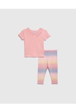 Splendid SPL Baby Girl Ombre Legging Set