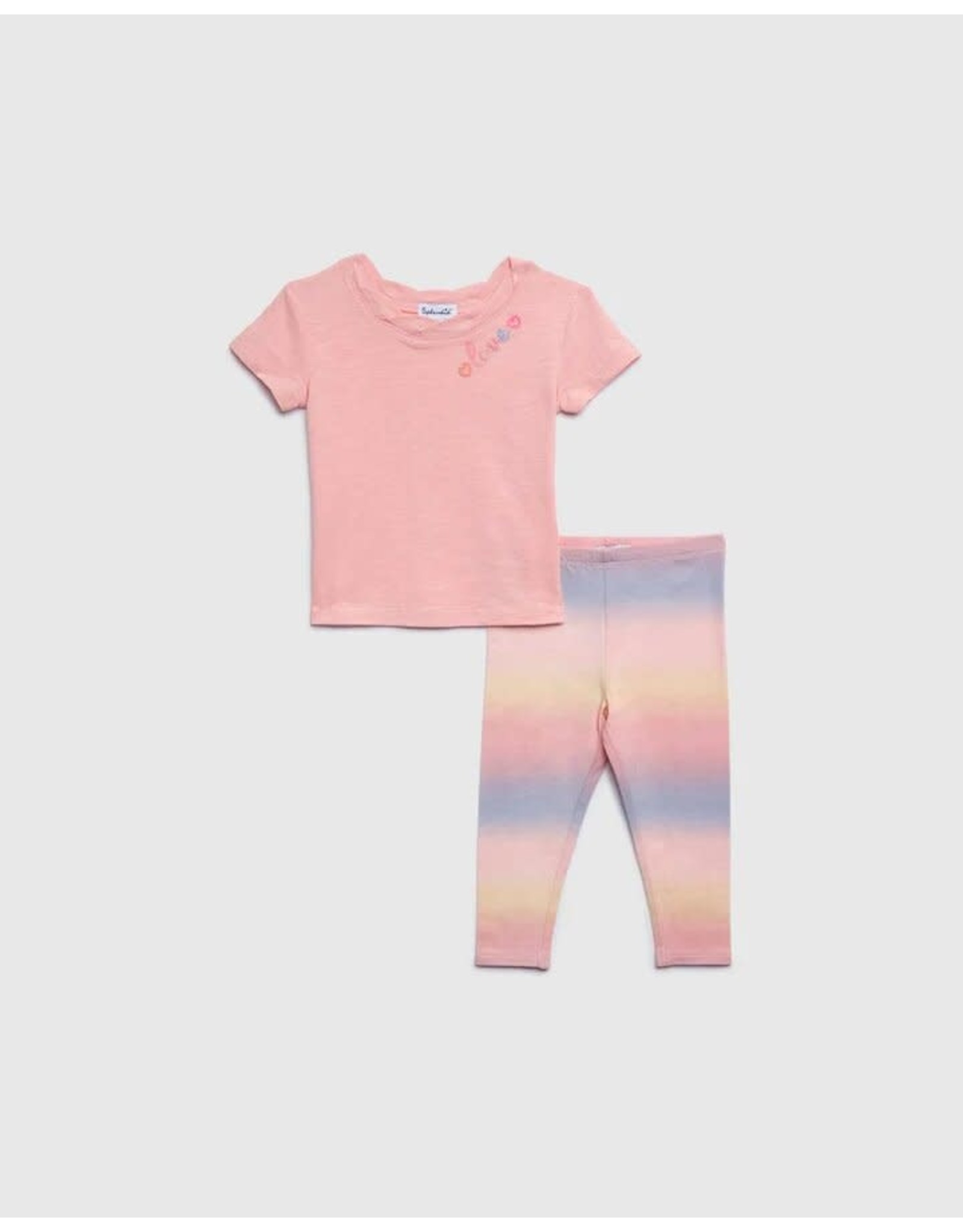 Splendid SPL Baby Girl Ombre Legging Set