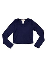 Tweenstyle TS Girls LS Notch Neck Top