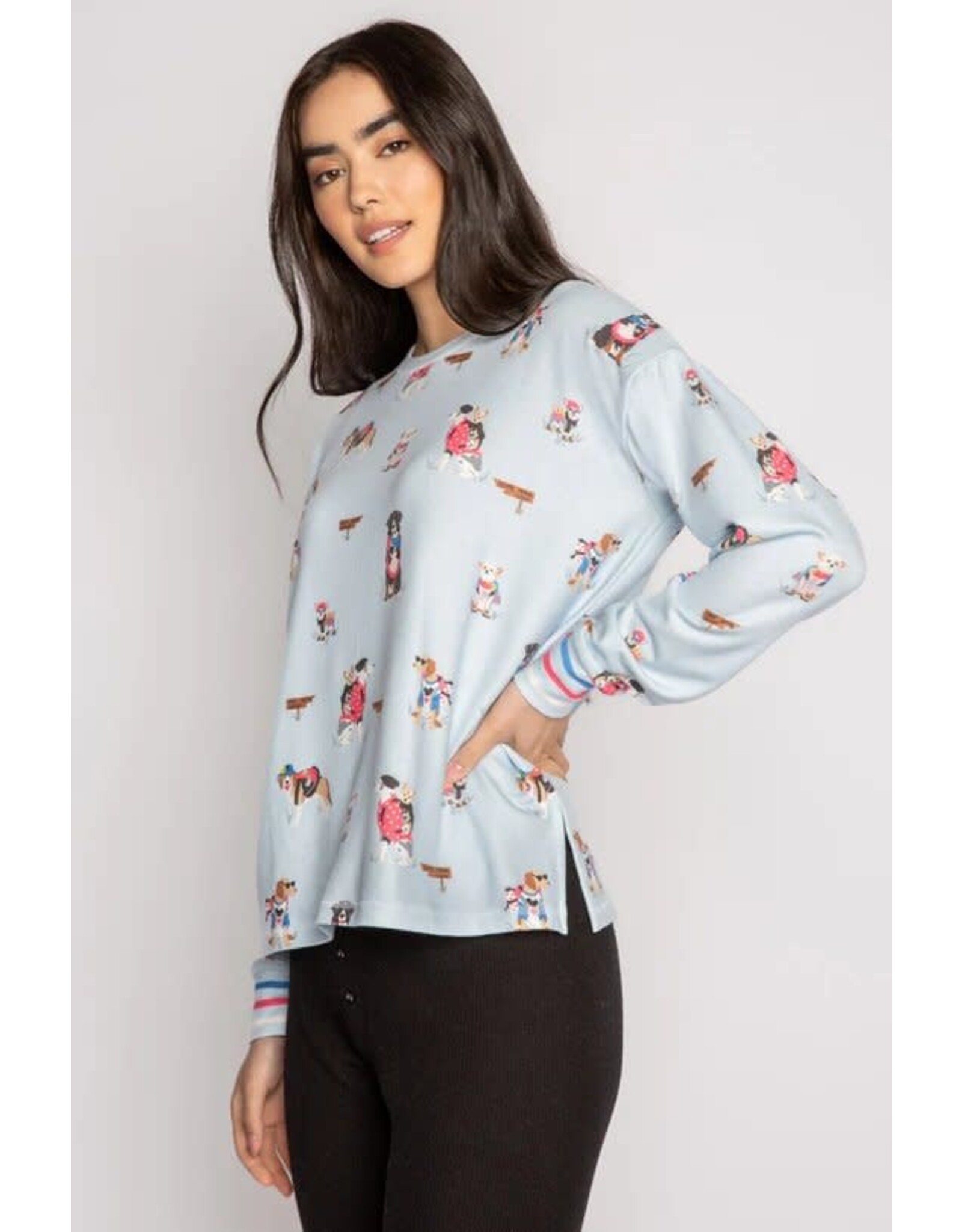 PJ Salvage PJS Ruffin It L/S Top