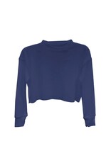 KATIEJNYC KJ Girls Cooper Waffle Crop Top