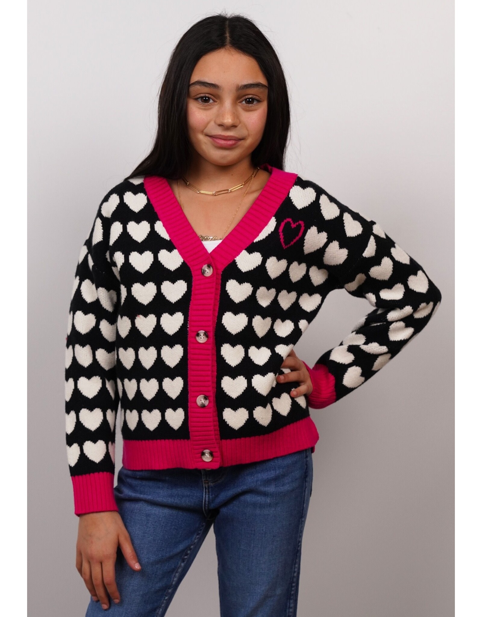 CPW Girls Cora Heart Cardi