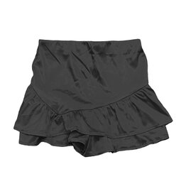 Tweenstyle TS Girls Matte Satin Ruffle Skort