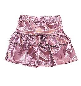 Tweenstyle TS Girls Metallic Tiered Skirt