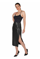 LT Faux Leather Skirt