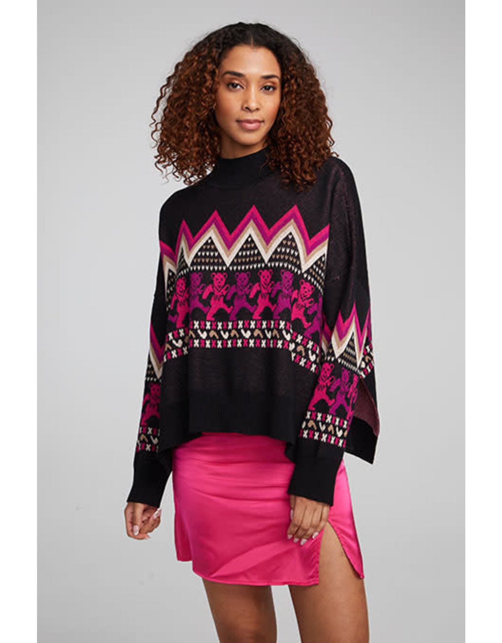 Chaser CHSR Grateful Dead Fair Isle Sweater