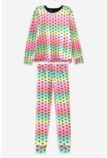 PixieLane PL Neon Stars Pajama Set
