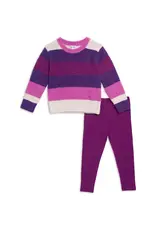 Splendid SPL Girls Fuzzy Stripe Set