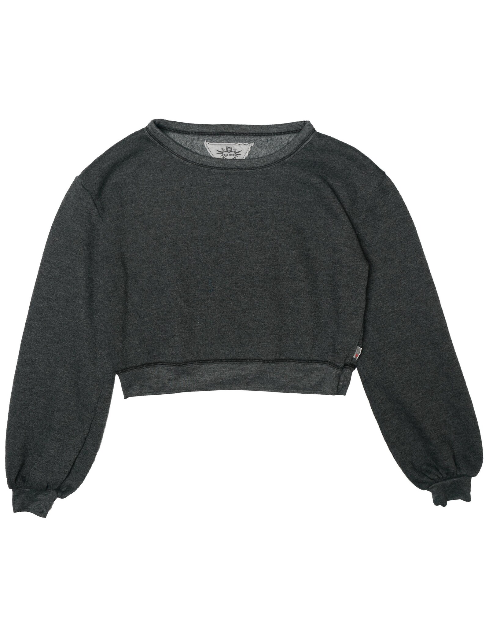 T2L Puff Slv Crewneck