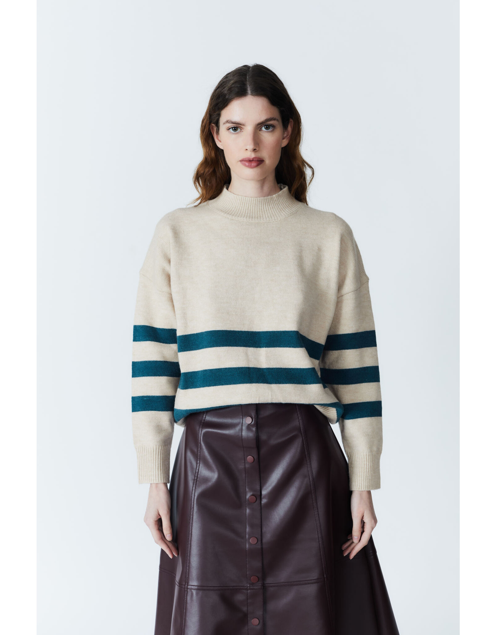 Deluc Deluc Atoms Striped Sweater