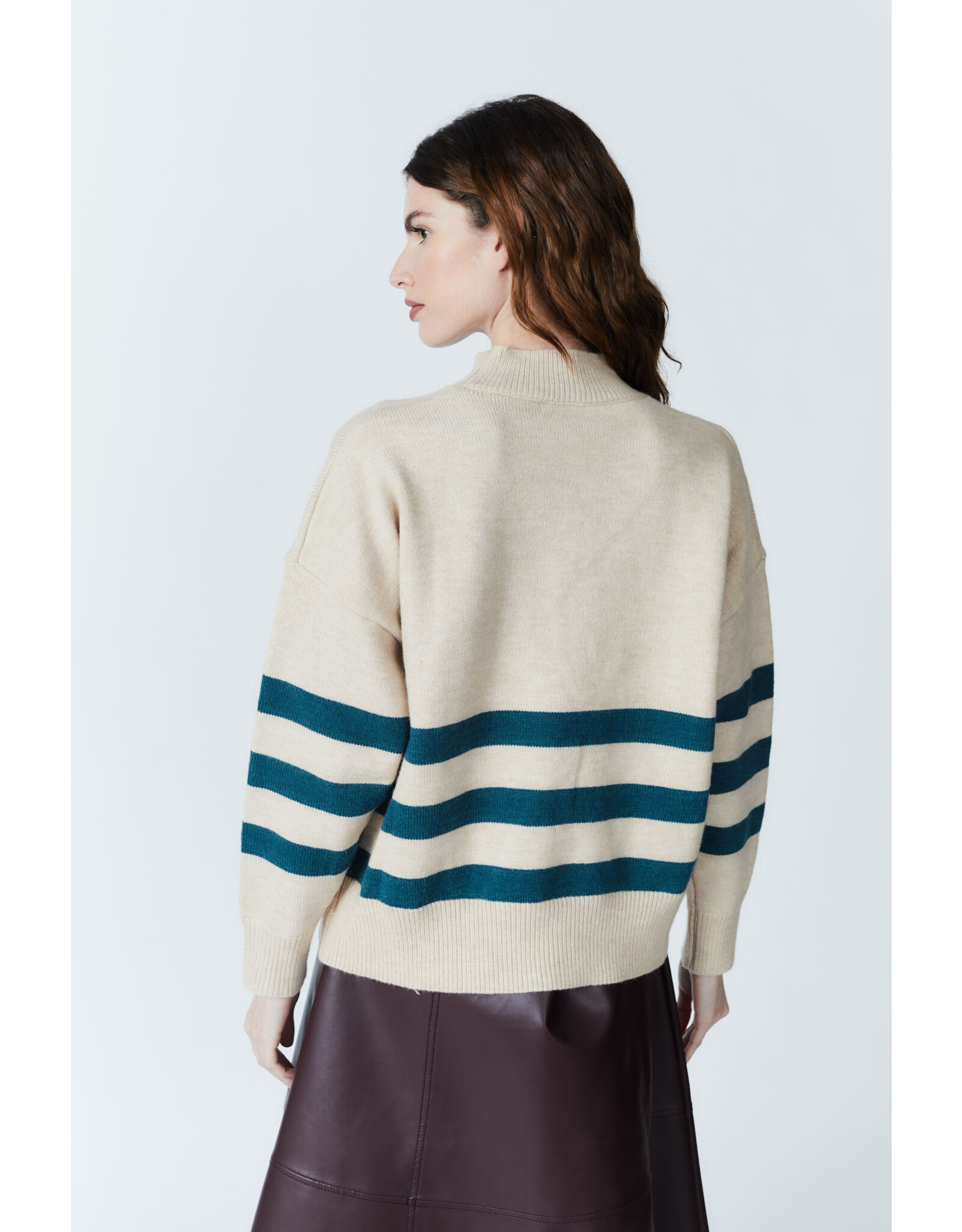 Deluc Deluc Atoms Striped Sweater