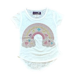 Tweenstyle TS Sparkle Heart Rainbow Tee