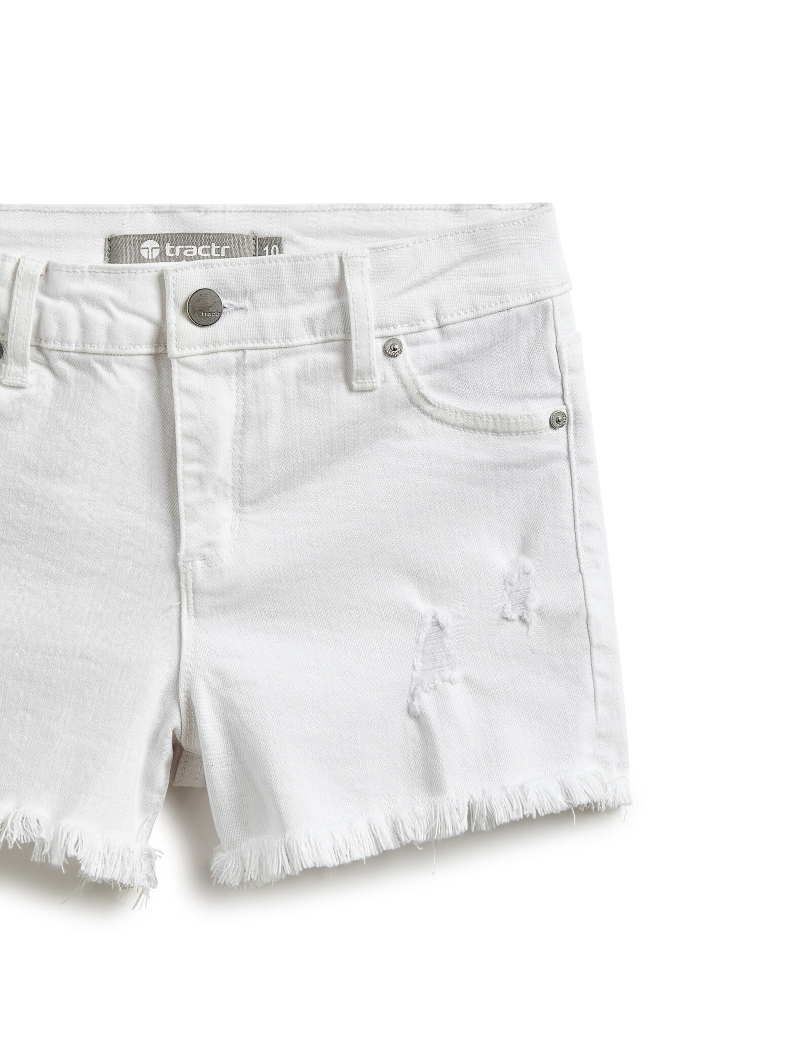 Tractr Girls Brittany 5pkt Fray Shorts