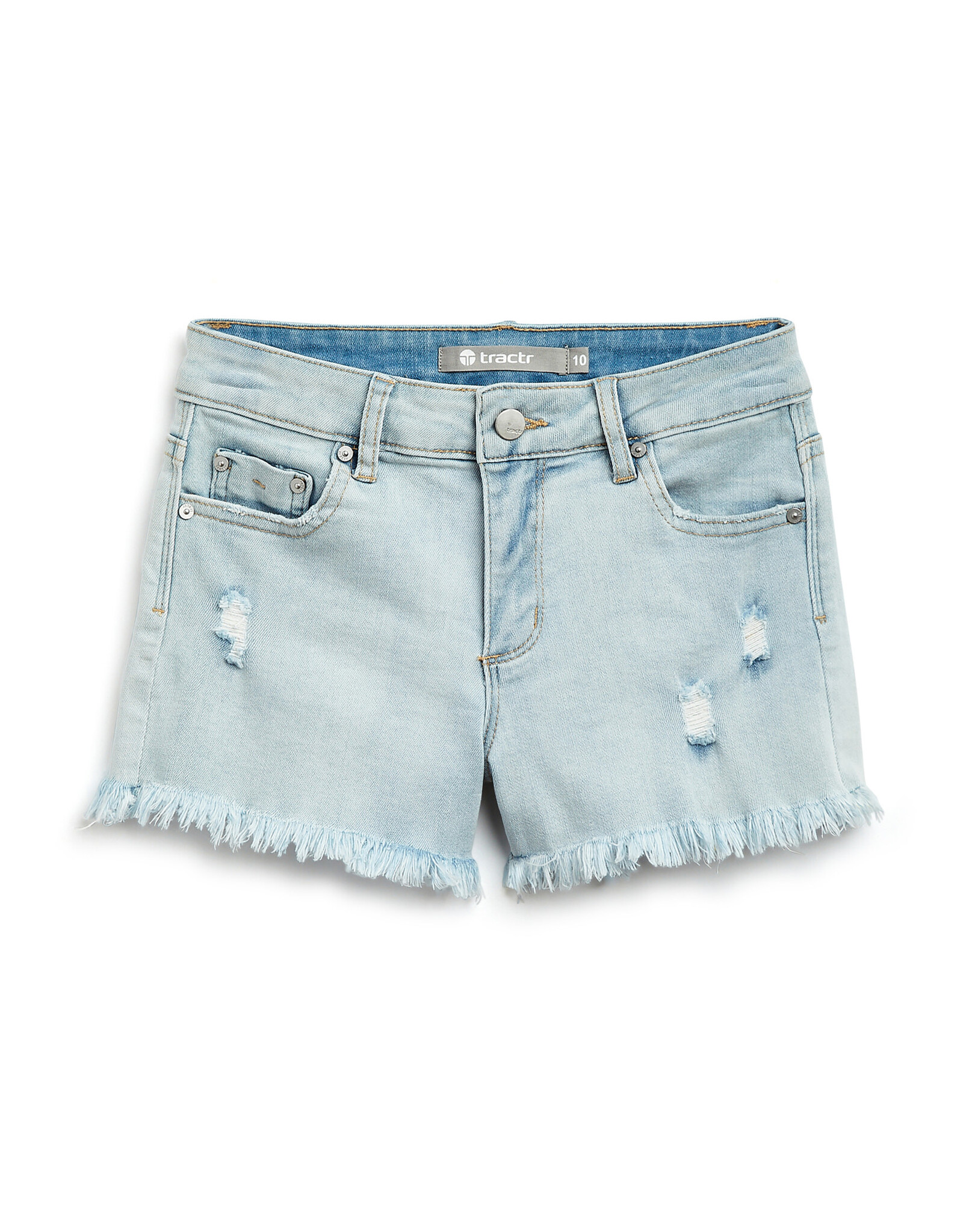 tractr Tractr Brittany 5pkt Fray Shorts
