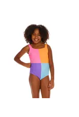 Andy & Evan AE Neon Colorblock Swimsuit
