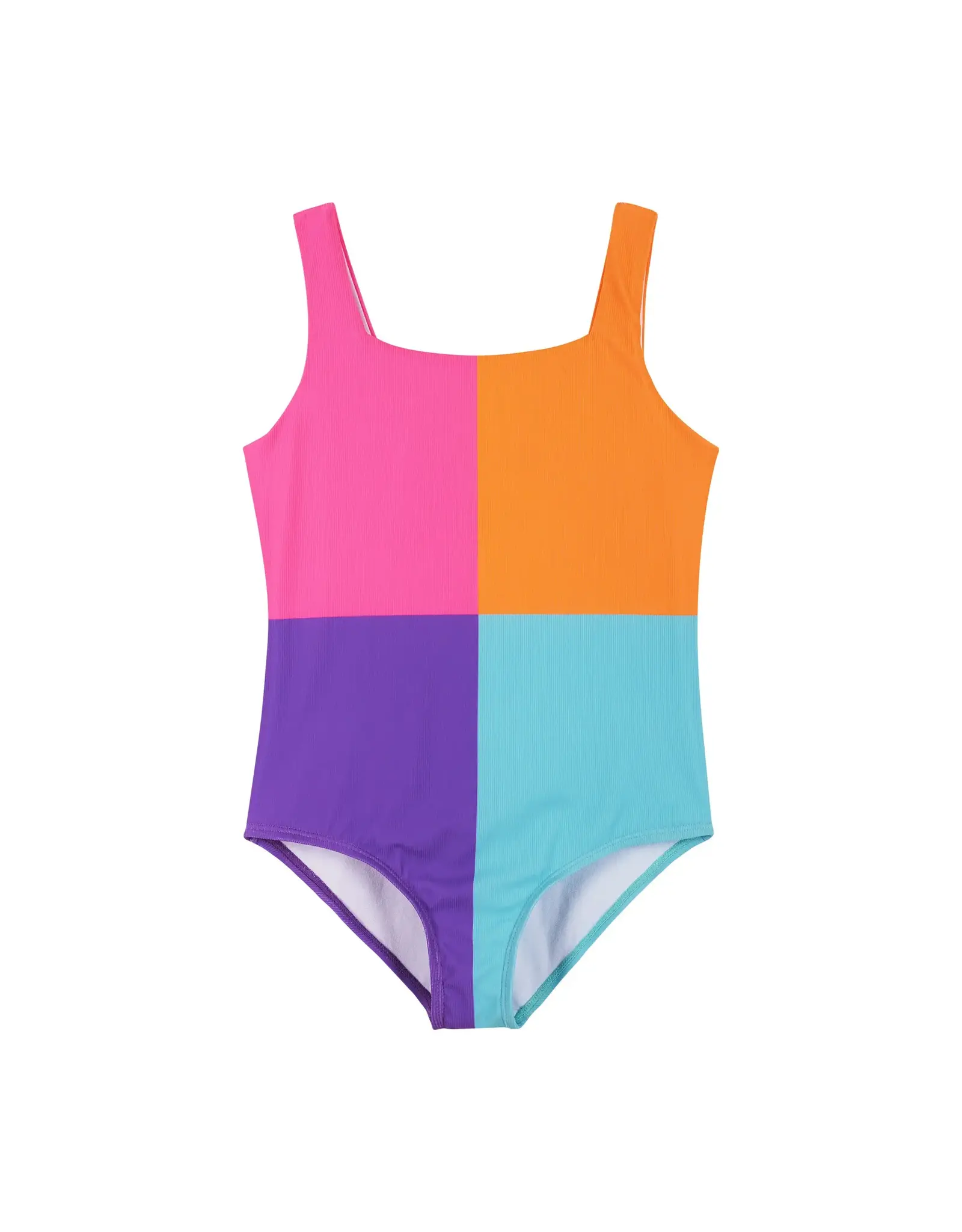 Andy & Evan AE Neon Colorblock Swimsuit