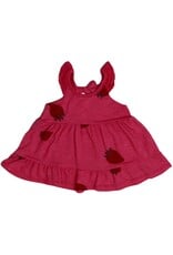 CZI Tiered Strarwberry Dress