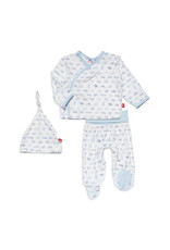 MM Airplanes Kimono Hat Set