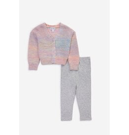 Splendid SPL Girls Sunset Marl Cardi Set