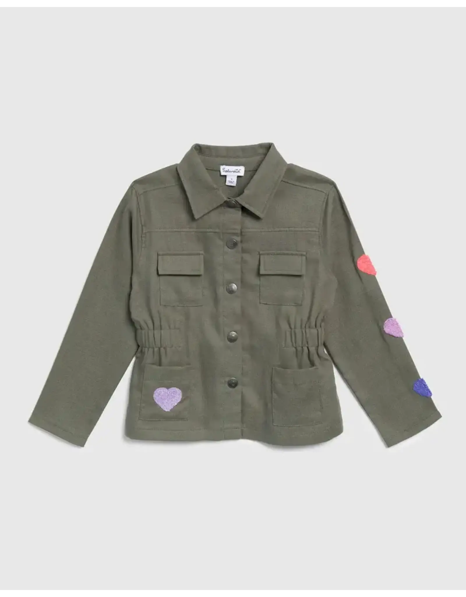 Splendid SPL Girls Hearts Utility Jkt