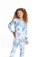 Chaser CHSR Denim TD Heart LS