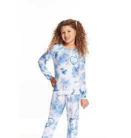 Chaser CHSR Denim TD Heart LS
