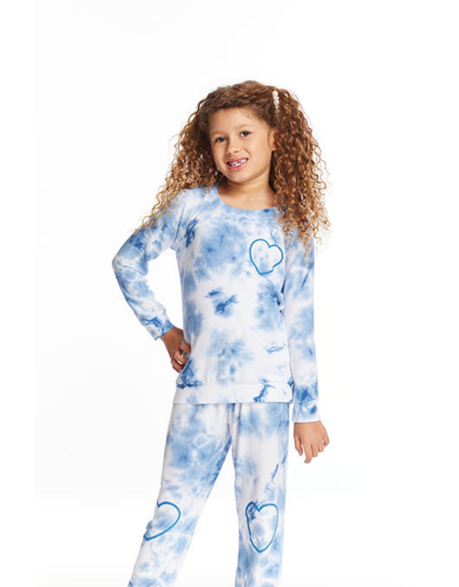 Chaser CHSR Denim TD Heart Pants