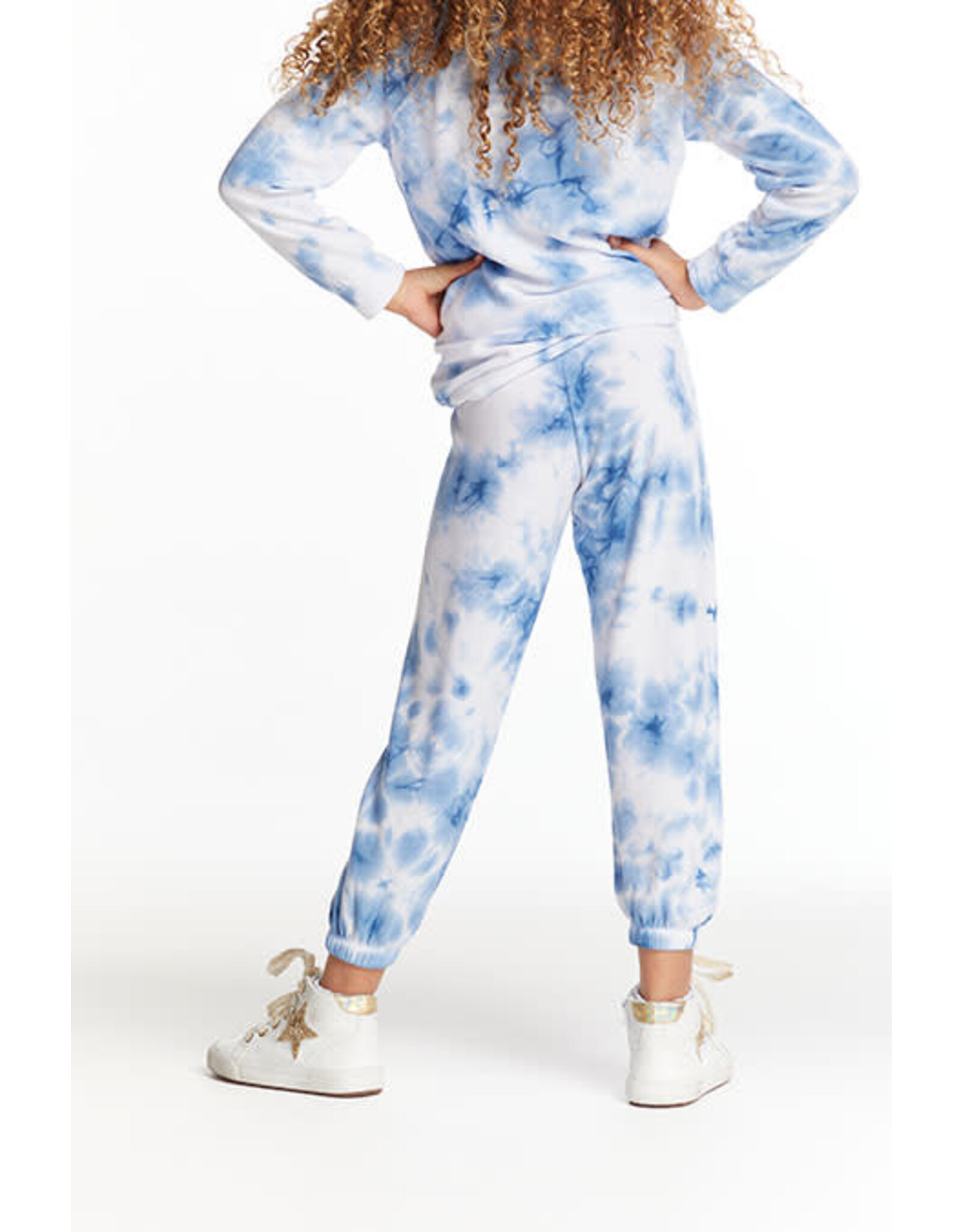 Chaser CHSR Denim TD Heart Pants